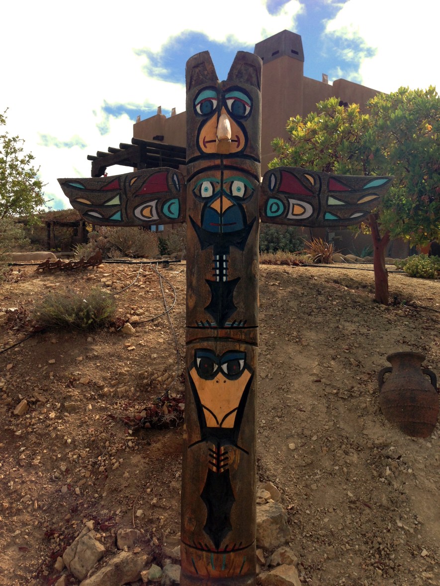 Wild Coyote Totem Pole